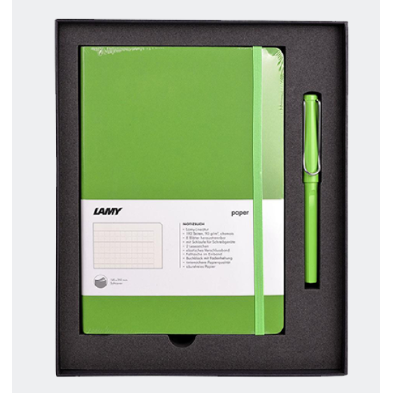 LAMY Kalem ve Defter Set - 313Green